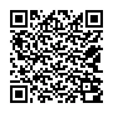 Código QR para número de telefone +12542000433