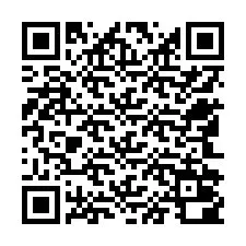 QR код за телефонен номер +12542000448