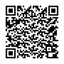 QR код за телефонен номер +12542000453