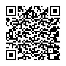 Código QR para número de teléfono +12542000468