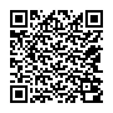 Código QR para número de teléfono +12542000469