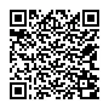 QR код за телефонен номер +12542000503