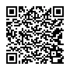 QR-код для номера телефона +12542000535