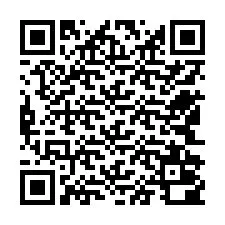 QR-код для номера телефона +12542000536