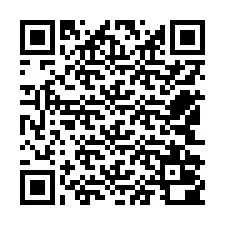 Código QR para número de teléfono +12542000537