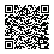 Código QR para número de teléfono +12542000538