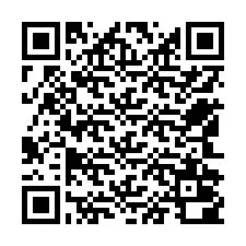 Codice QR per il numero di telefono +12542000543