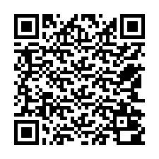 QR код за телефонен номер +12542000583