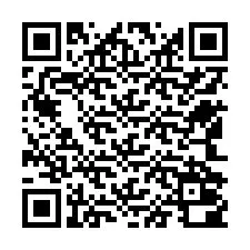 QR-code voor telefoonnummer +12542000602