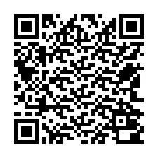 QR-код для номера телефона +12542000613