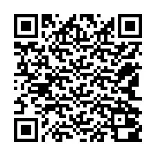 Codice QR per il numero di telefono +12542000631