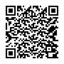 QR-code voor telefoonnummer +12542000633