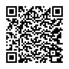 QR-code voor telefoonnummer +12542000634