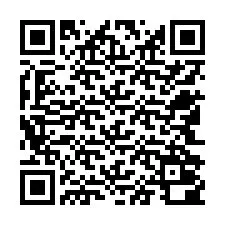 QR код за телефонен номер +12542000668