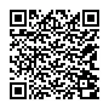 QR-code voor telefoonnummer +12542000711