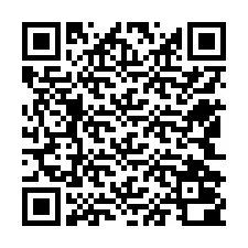 QR код за телефонен номер +12542000722