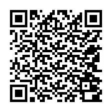 QR-code voor telefoonnummer +12542000774