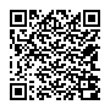 Codice QR per il numero di telefono +12542000813