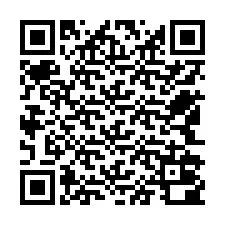 QR-koodi puhelinnumerolle +12542000823