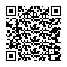 Código QR para número de teléfono +12542000832