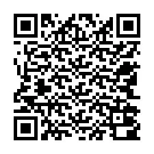 QR-code voor telefoonnummer +12542000838