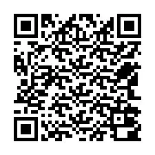 QR-код для номера телефона +12542000843