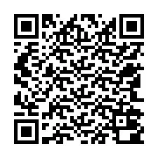 QR-код для номера телефона +12542000848