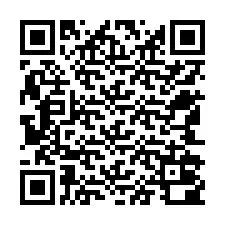 Código QR para número de teléfono +12542000880