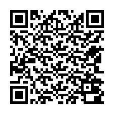 QR код за телефонен номер +12542000942