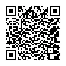 Codice QR per il numero di telefono +12542000957