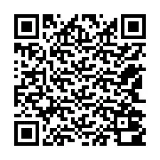 QR-code voor telefoonnummer +12542000965