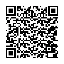 Codice QR per il numero di telefono +12542000999