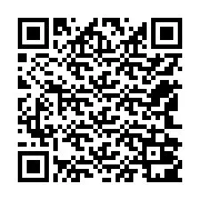 Código QR para número de teléfono +12542001015