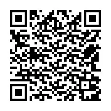 Codice QR per il numero di telefono +12542001017