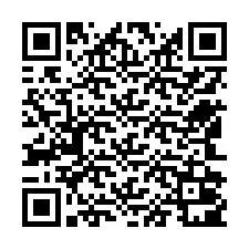 QR-код для номера телефона +12542001046