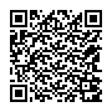 QR код за телефонен номер +12542001051