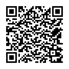 Codice QR per il numero di telefono +12542001057