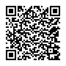 QR-code voor telefoonnummer +12542001059