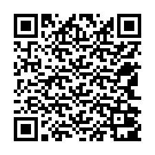 Código QR para número de teléfono +12542001060