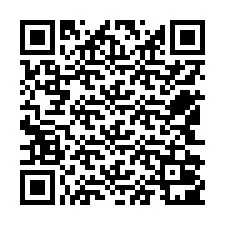 Código QR para número de teléfono +12542001063