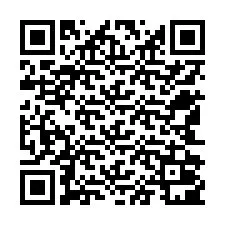 QR-код для номера телефона +12542001090