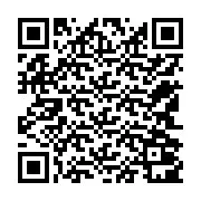 QR-kood telefoninumbri jaoks +12542001371