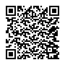 Codice QR per il numero di telefono +12542001389