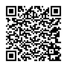 QR-code voor telefoonnummer +12542001508