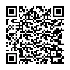 Codice QR per il numero di telefono +12542001536