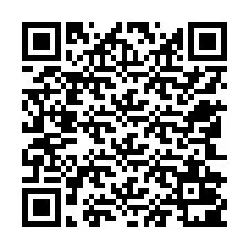 QR-koodi puhelinnumerolle +12542001548