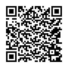 Codice QR per il numero di telefono +12542001549