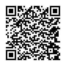 Codice QR per il numero di telefono +12542005716