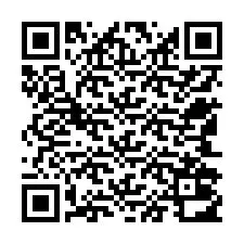 Código QR para número de teléfono +12542012984