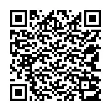 Codice QR per il numero di telefono +12542013430